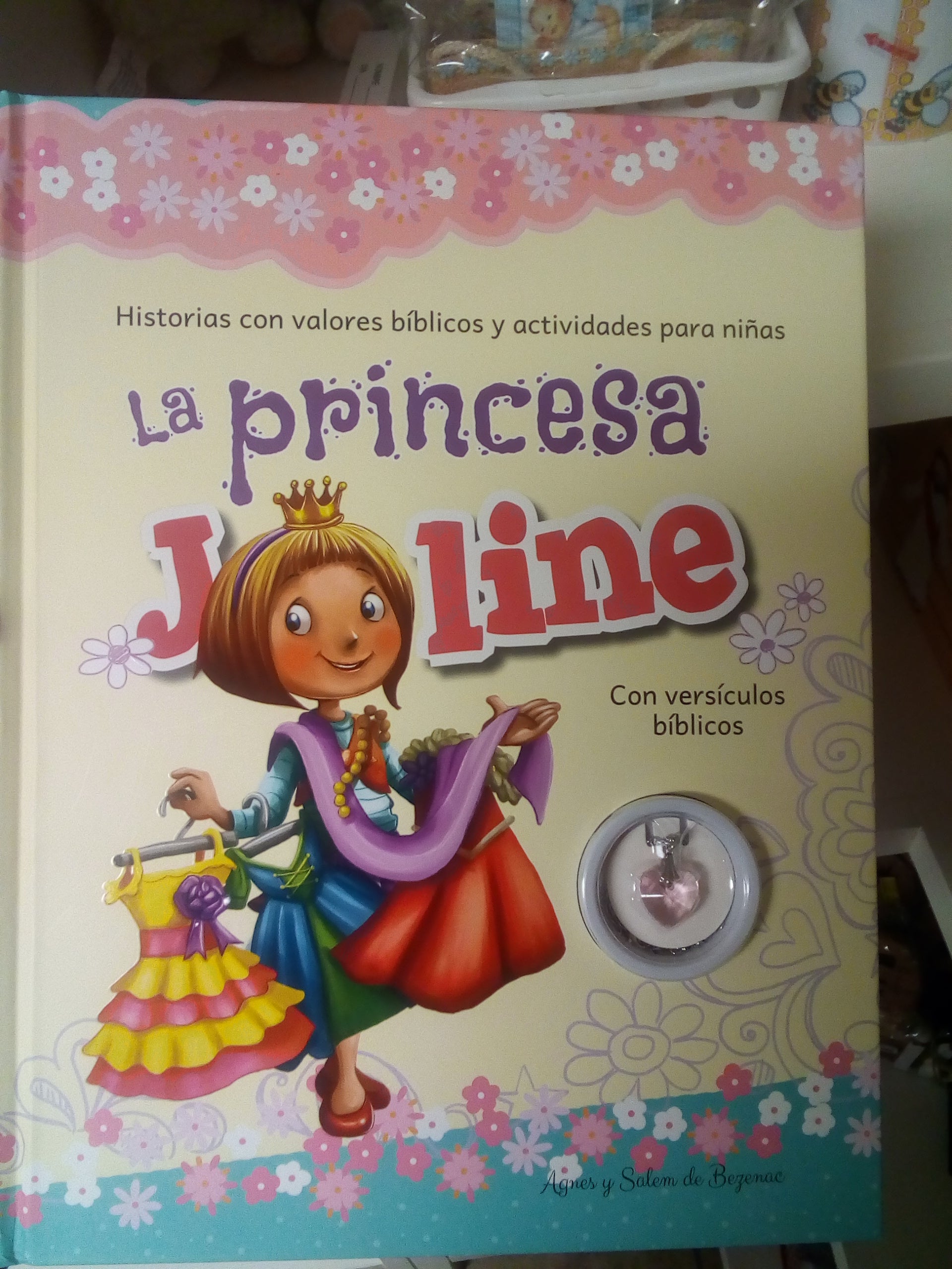 La princesa Joline con versículo bíblico — disponible en La Librería del Evangelio