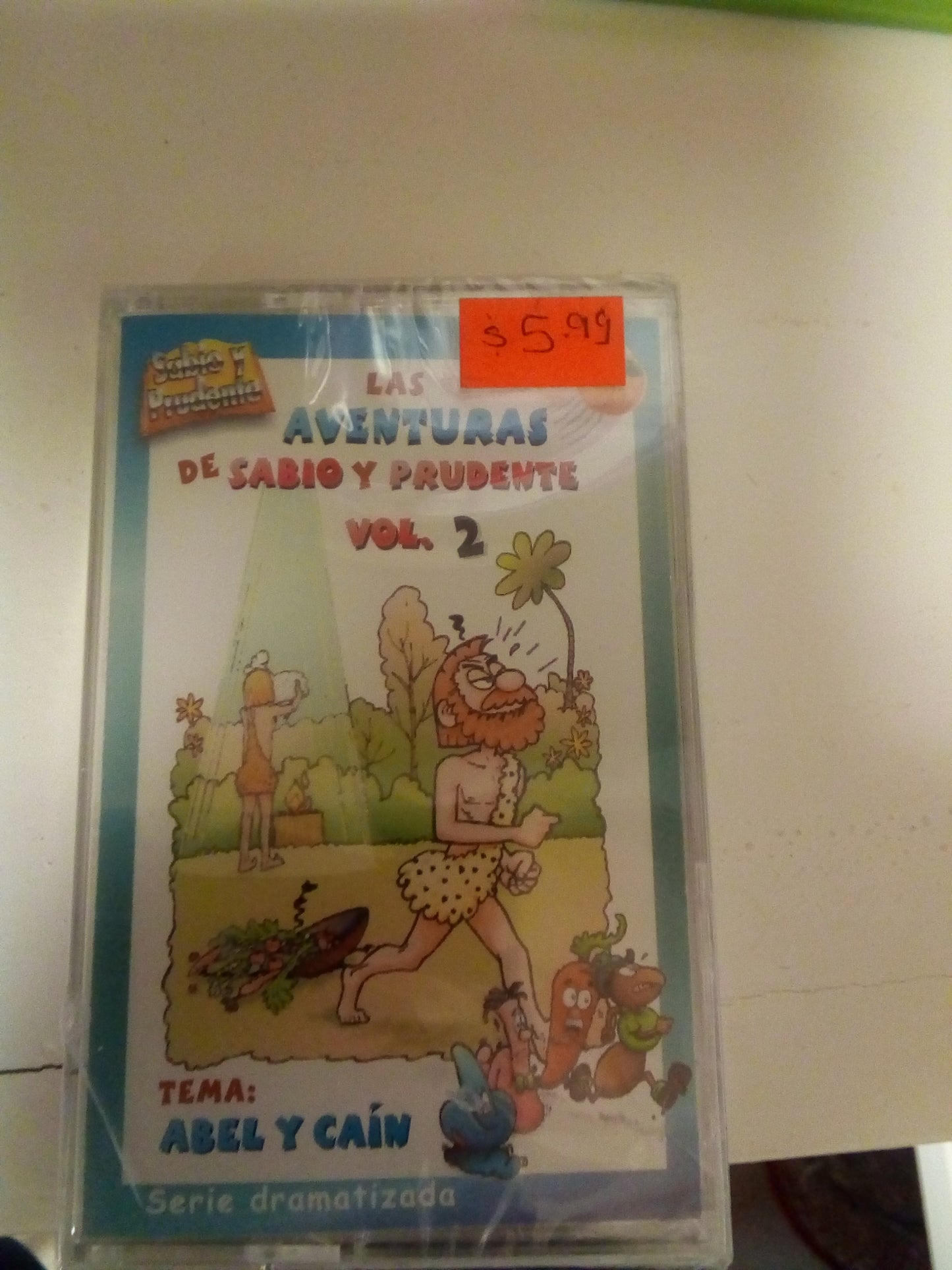 Cassette Las aventuras de sabio y prudent. Vol.2 — disponible en La Librería del Evangelio