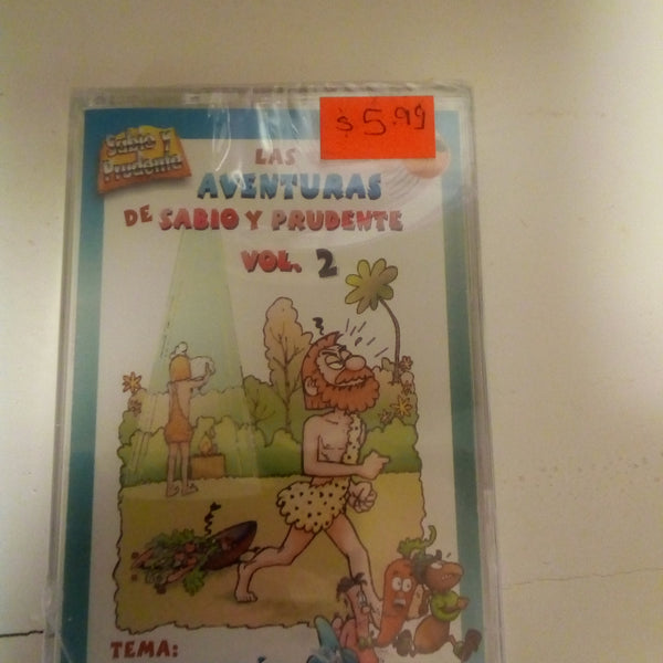 Cassette Las aventuras de sabio y prudent. Vol.2