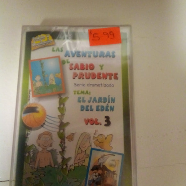 Cassette Las aventuras de sabio y prudente vol3