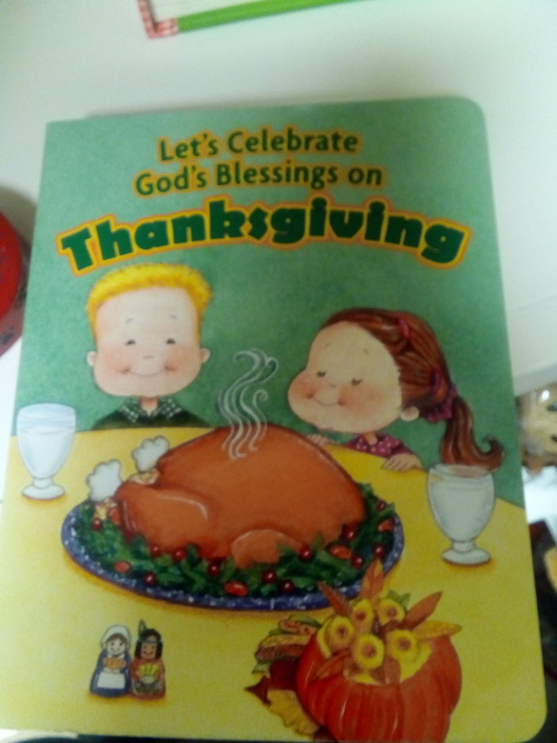 Let's celebrate God's blessings on thanksgiving — available at The Gospel Bookstore