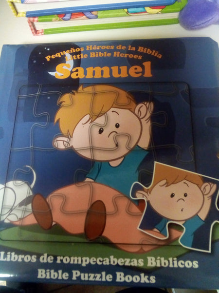 Samuel Bible puzzle book