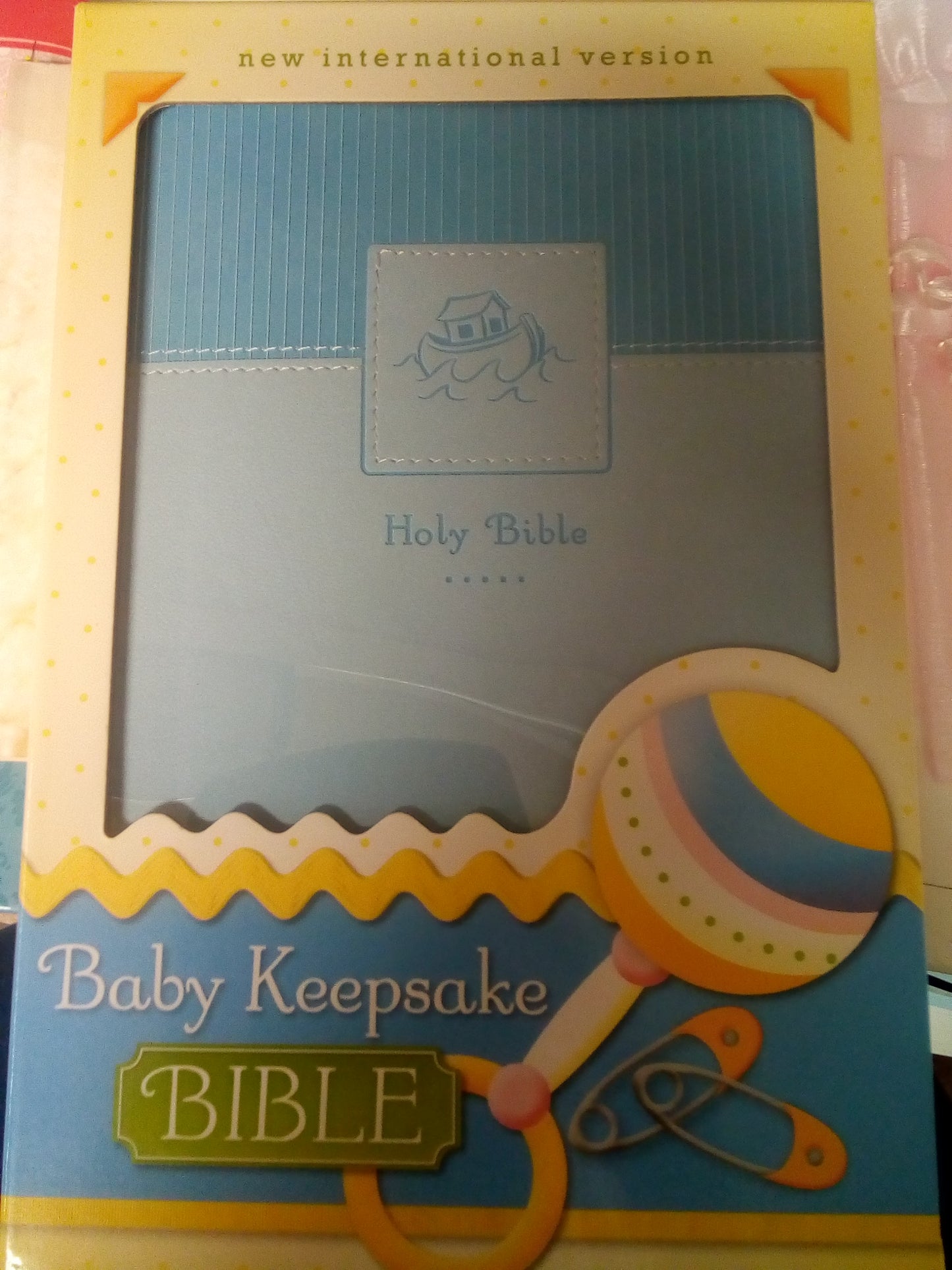 Baby keepsake Bible — available at The Gospel Bookstore