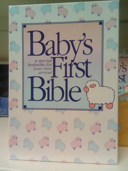 Baby's first Bible. A special keepsake for your new arrival