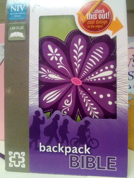 Backpack Bible. Purple