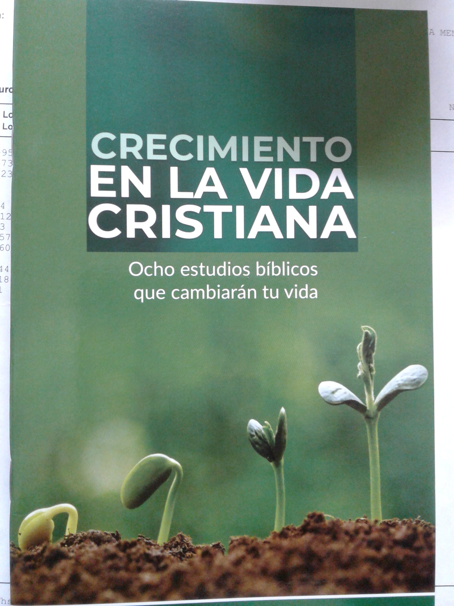 CRECIMIENTO EN LA VIDA CRISTIANA — disponible en La Librería del Evangelio