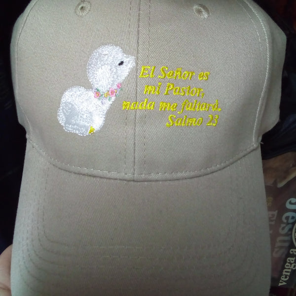 Cap/Gorra. El señor es mi pastor y nada me faltara