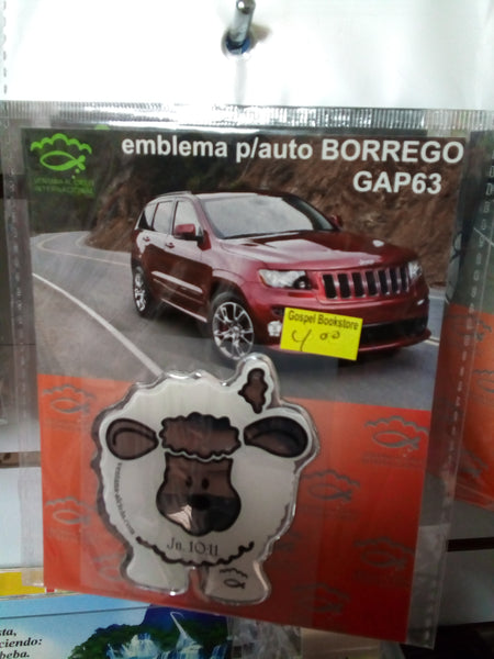 Emblema para autos borrego