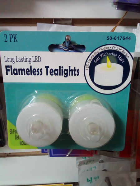 FLAMELESS TEALIGHTS