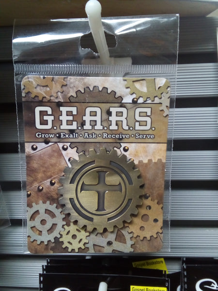 G.E.A.R.S Grow. Exalt. Ask. Receive. Serve. Pocket coin