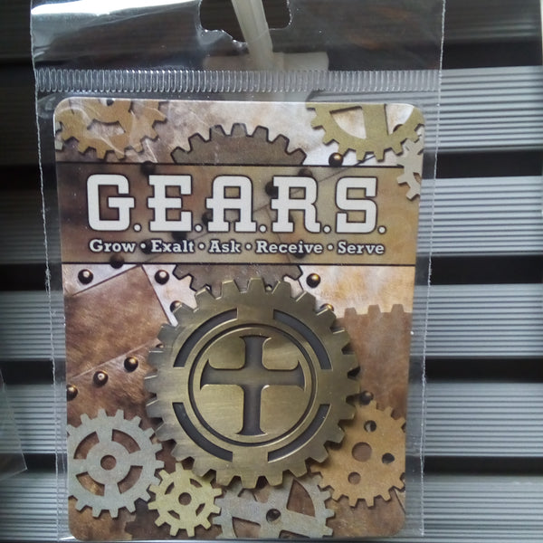 G.E.A.R.S Grow. Exalt. Ask. Receive. Serve. Pocket coin