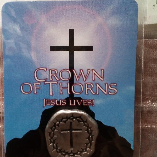 CROWN OF THORNS JESUS LIVES! POCKET COIN
