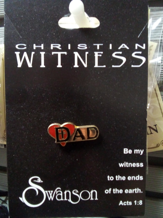 CHRISTIAN WITNESS DAD PIN