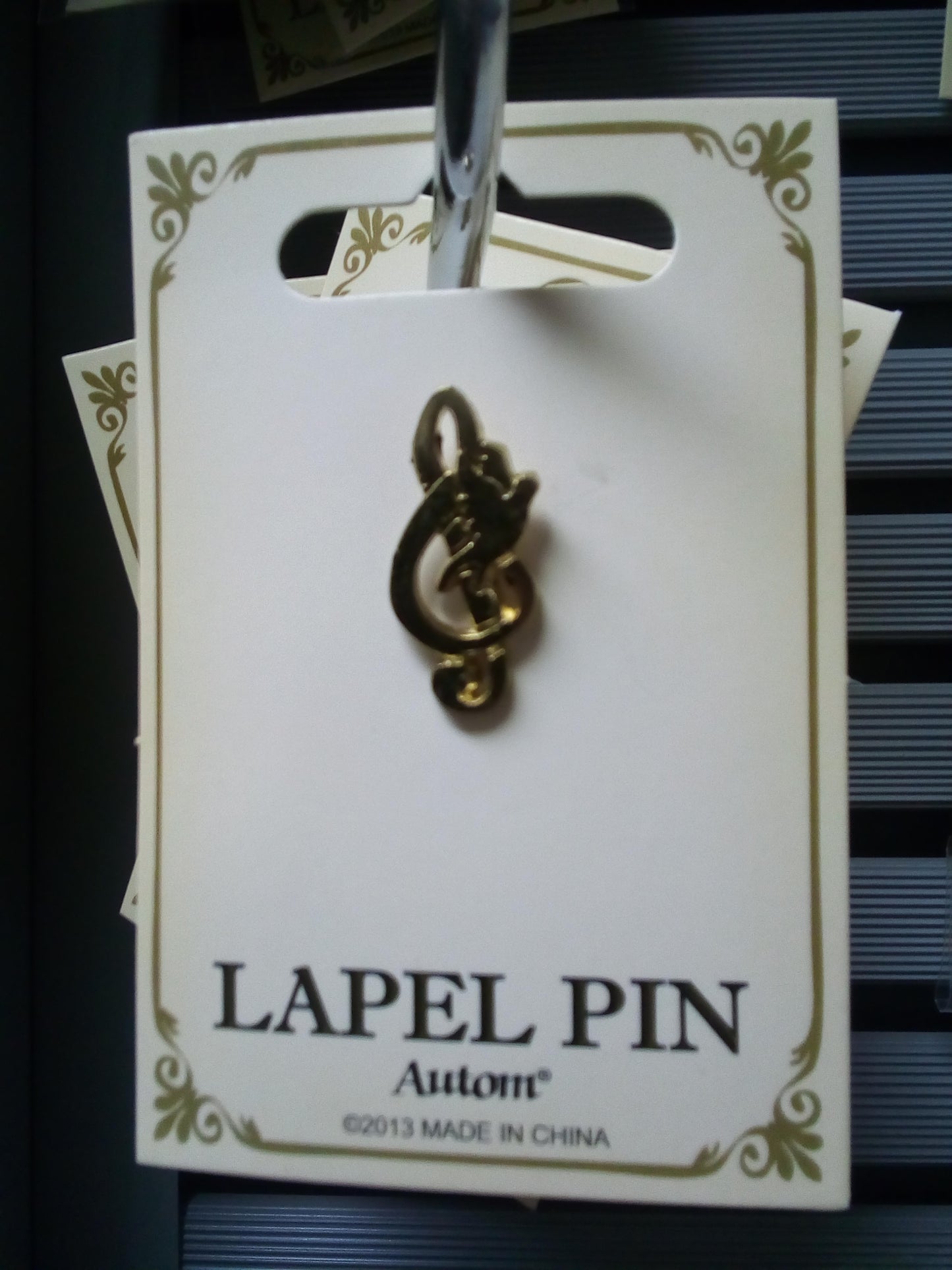 Musical pin