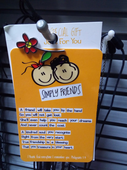 Simply Friends Pin
