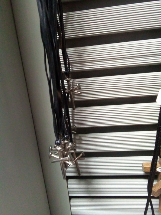 Cross necklace — available at The Gospel Bookstore