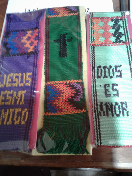 Separadores echoes a mano — available at The Gospel Bookstore