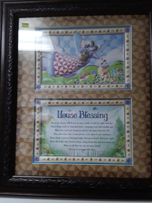 House bless frame — available at The Gospel Bookstore