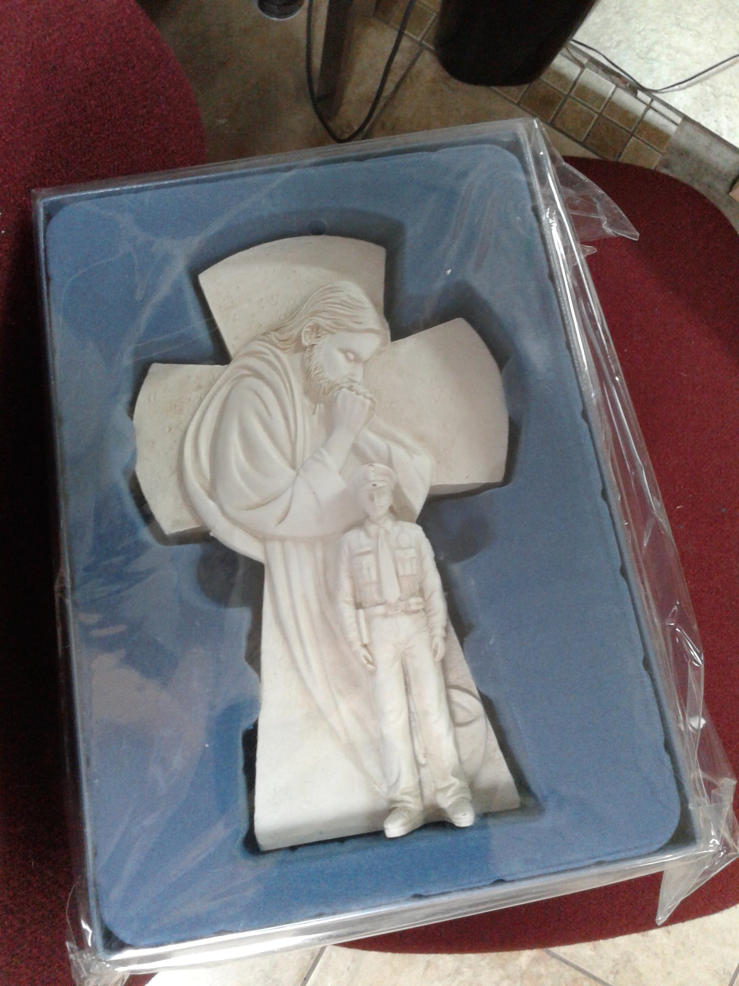 Cross Police Figurine