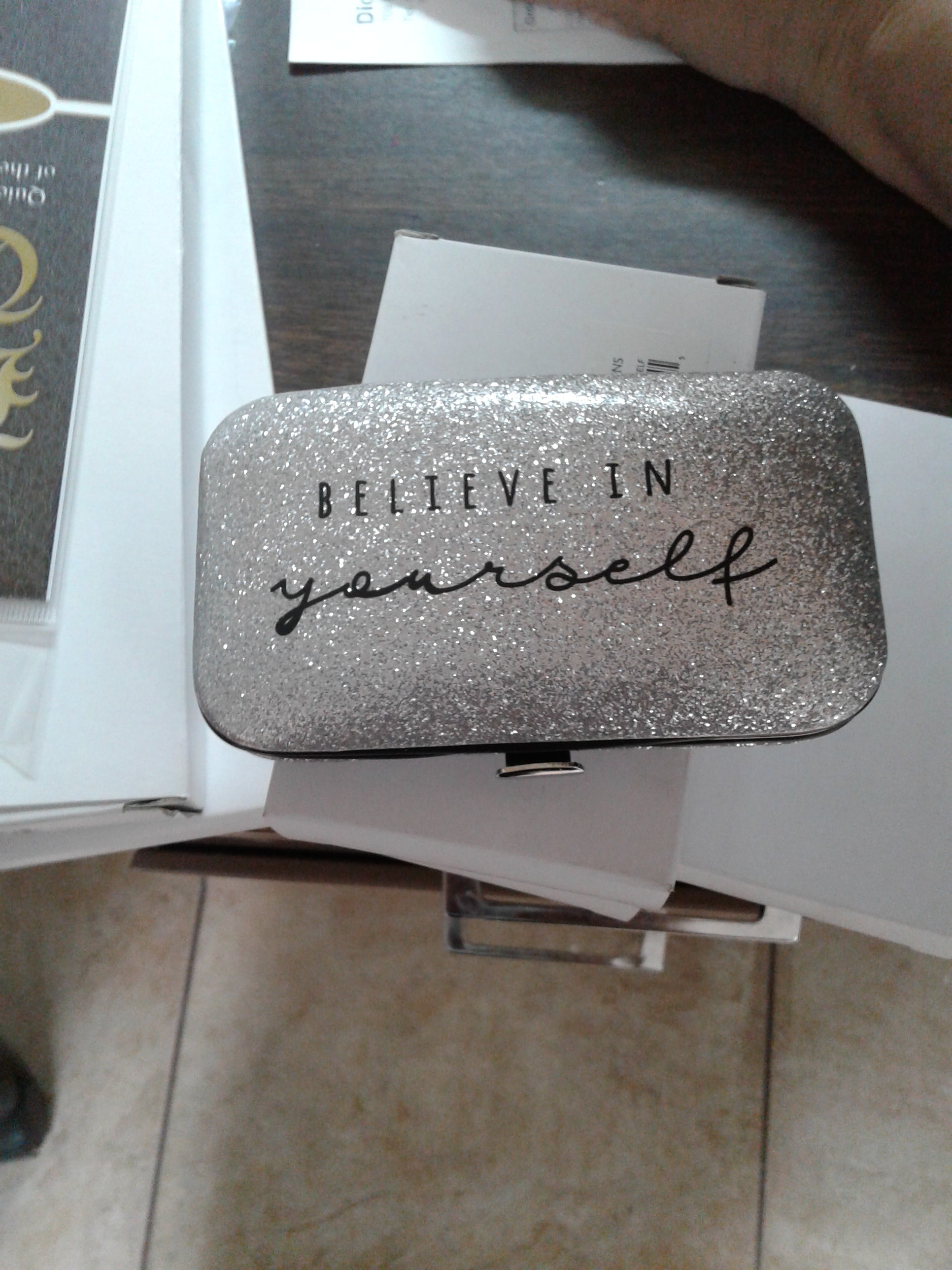 Belive in Yourself Manicure set — available at The Gospel Bookstore