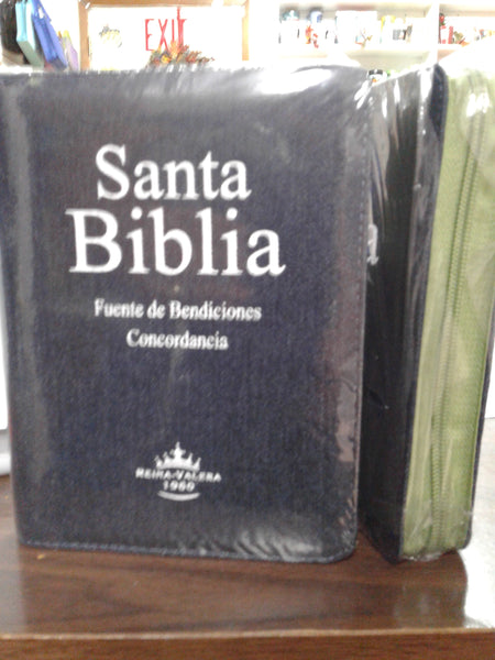 Santa Bíblia Con Concordancia y Fuente de Bendiciones / With Concordance & Fountain of Blessings (