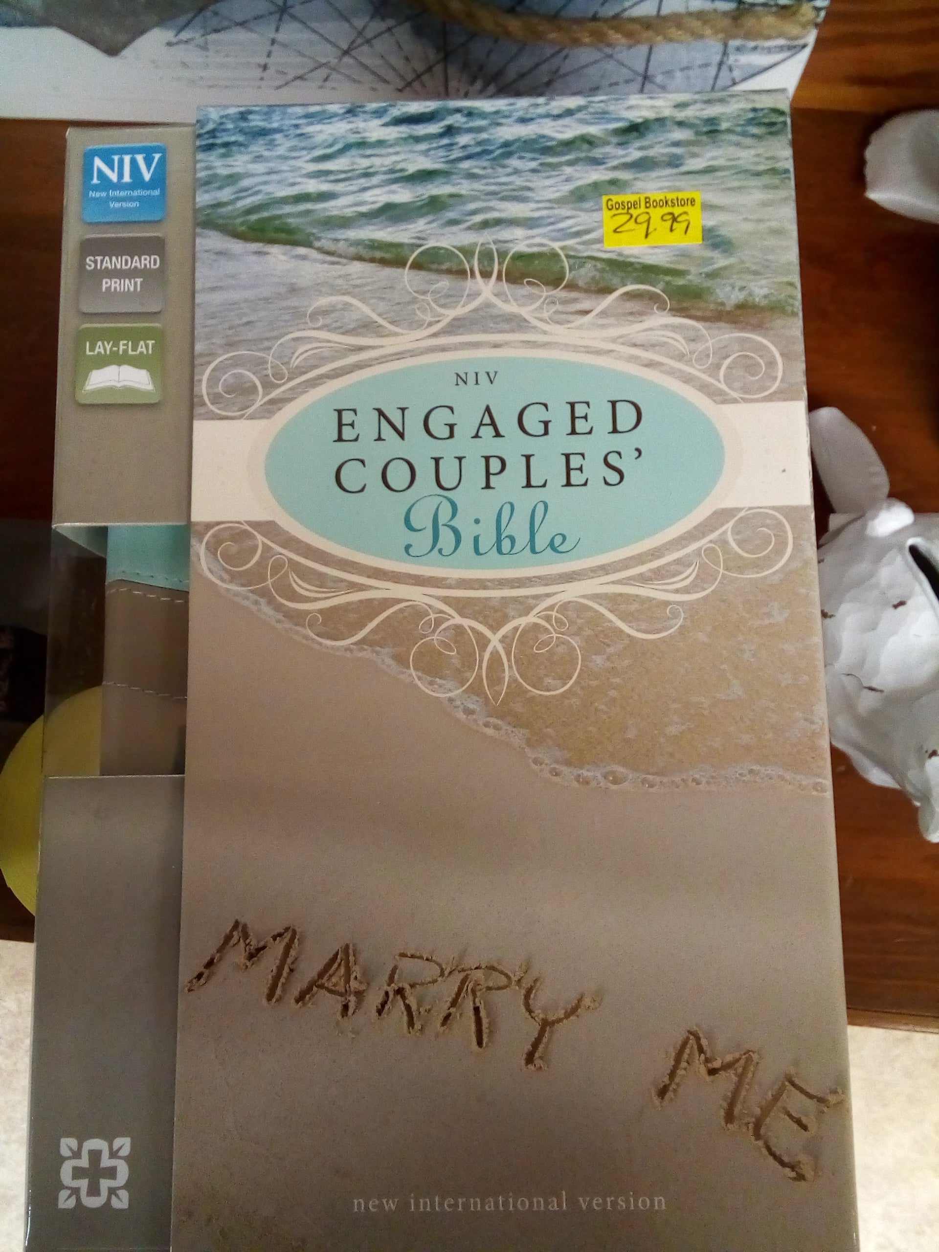 Engaged couples Bible — available at The Gospel Bookstore