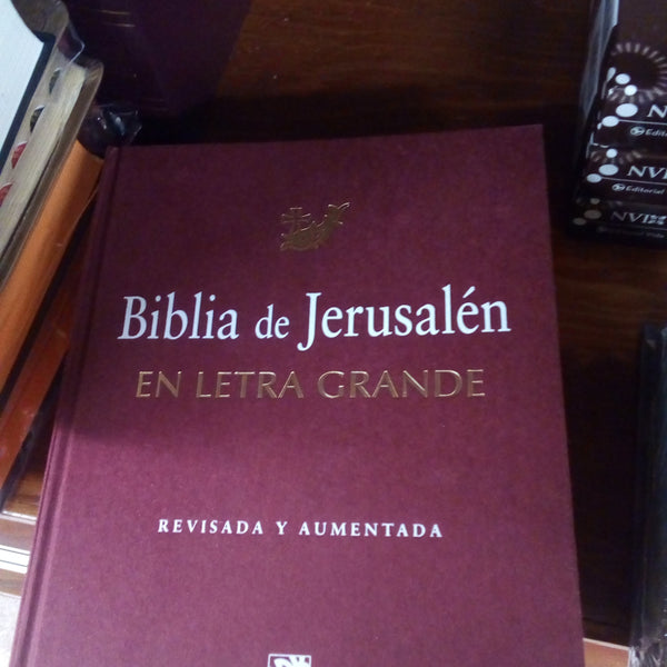Biblia de Jerusalén en letra grande