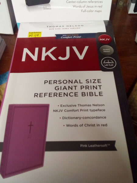 Bible NKJV personal size giant print