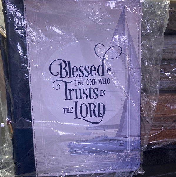 Bible cover large Blessed is the one who Trusts in the Lord