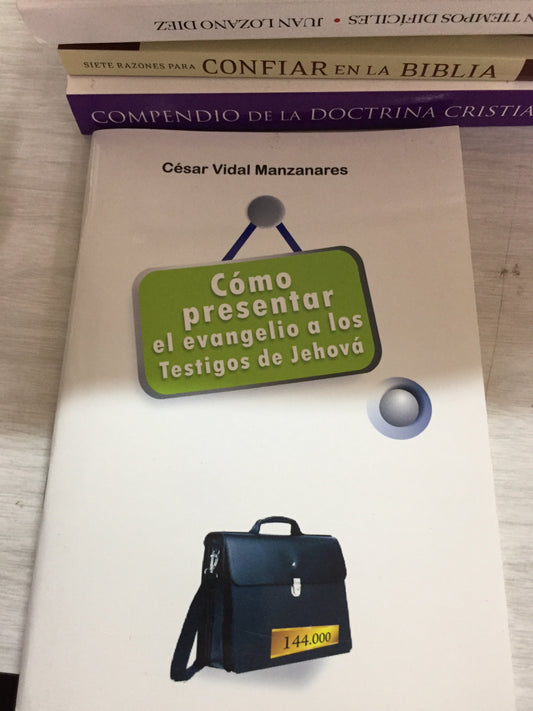 Como presentar el evangelio a los testigos de jehova Cesar Vidal Manzanares