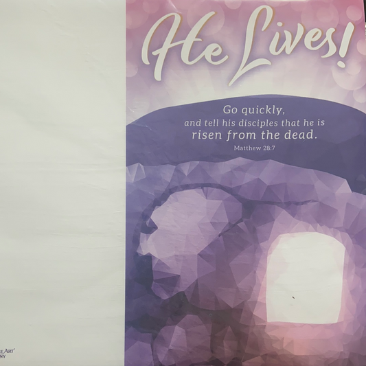 Bulletin HE LIVES! — available at The Gospel Bookstore