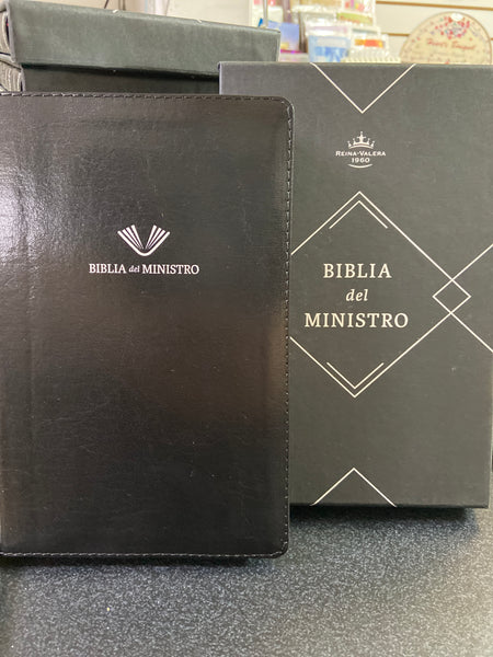 Biblia del Ministro reina valera 1960 con indice