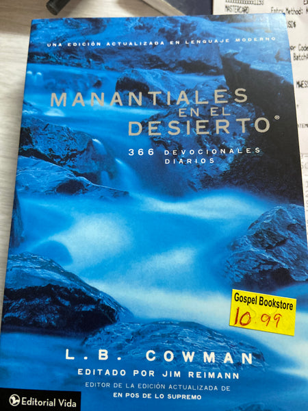 Manantiales en el desierto L B colman editado por Jim reimann
