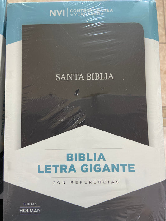 Biblia letra grande NVI — disponible en La Librería del Evangelio