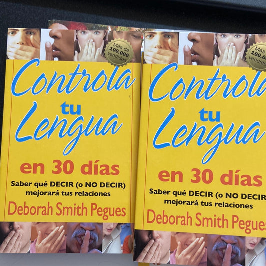 Controla tu lengua en 30 Dias Deborah Smith Pegues — available at The Gospel Bookstore