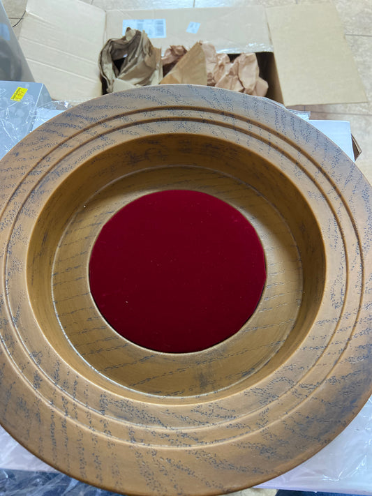Offering plate plastic