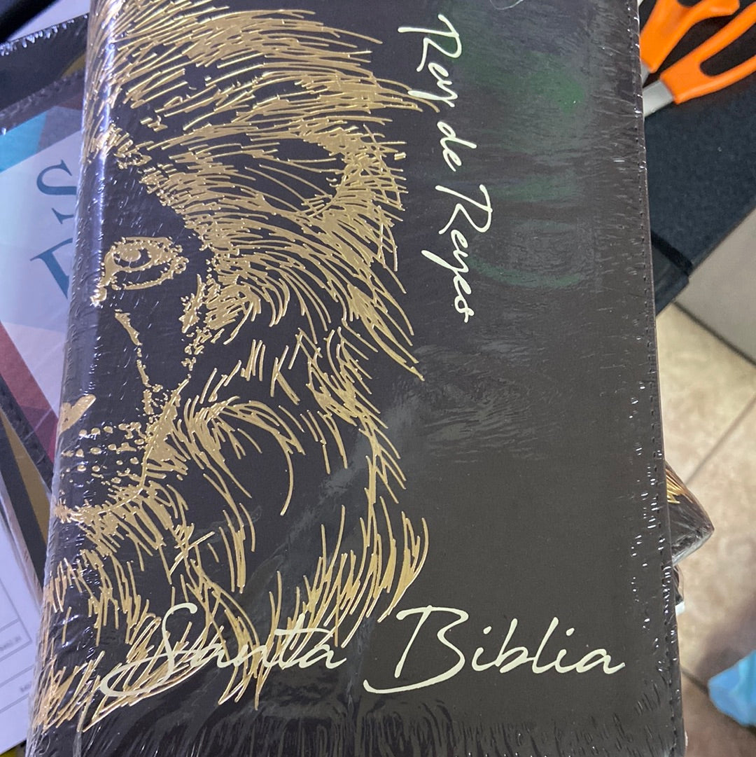 Santa Biblia leon letra grande — disponible en La Librería del Evangelio
