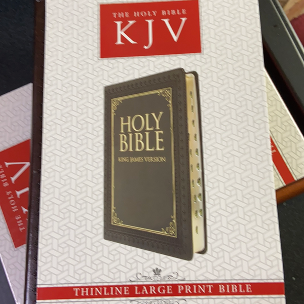 Kjv thinline large print bible