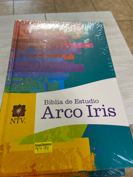 Biblia de estudio arcoiris ntv