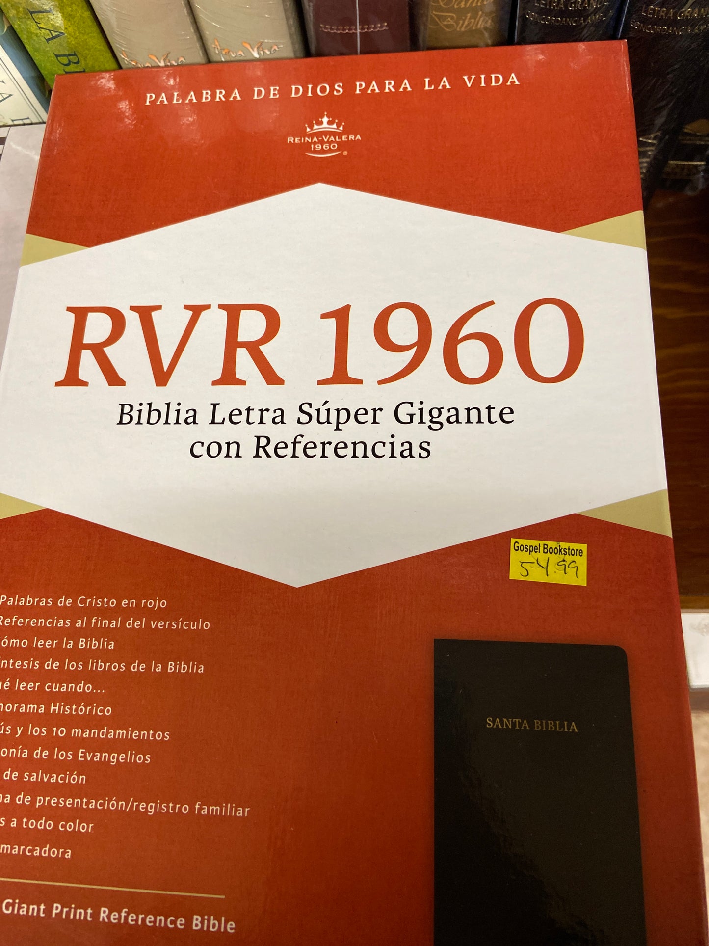 Biblia — disponible en La Librería del Evangelio
