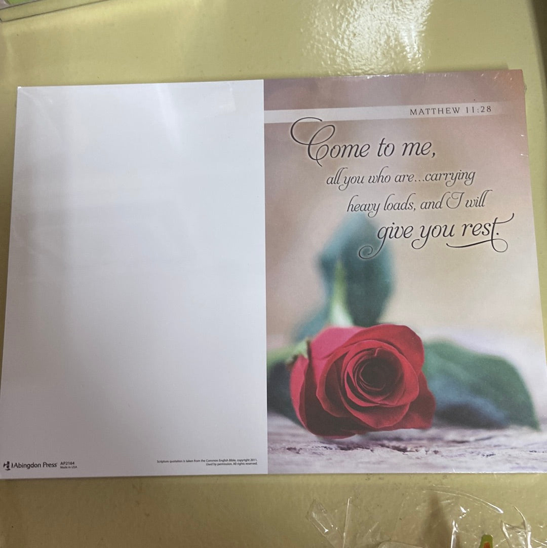 Funeral bulletin