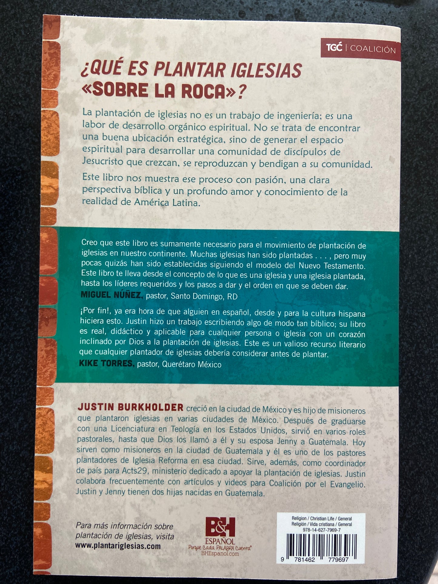 Sobre la Roca Justin Burkholder — imagen 2, La Librería del Evangelio