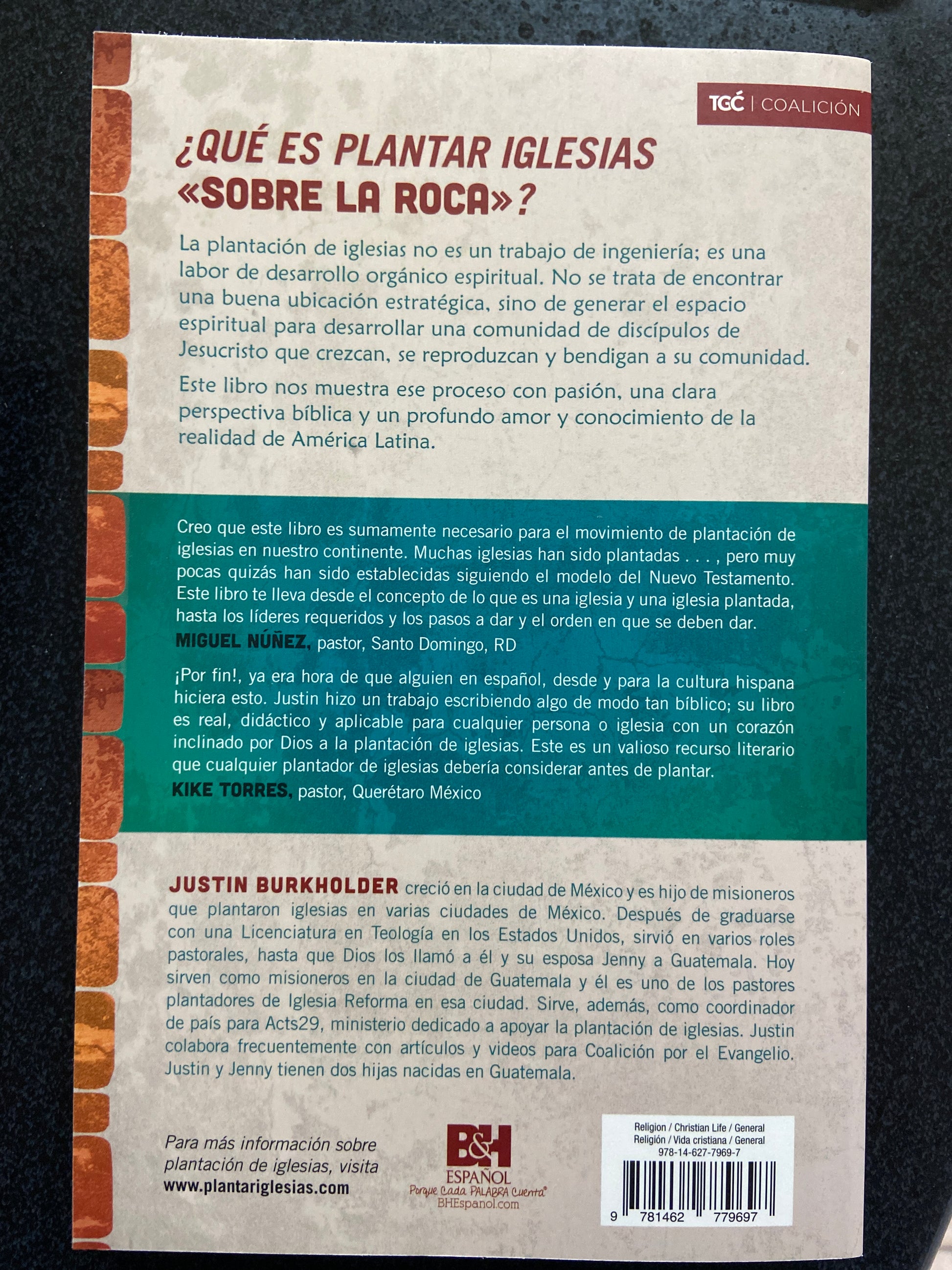Sobre la Roca Justin Burkholder — imagen 2, La Librería del Evangelio