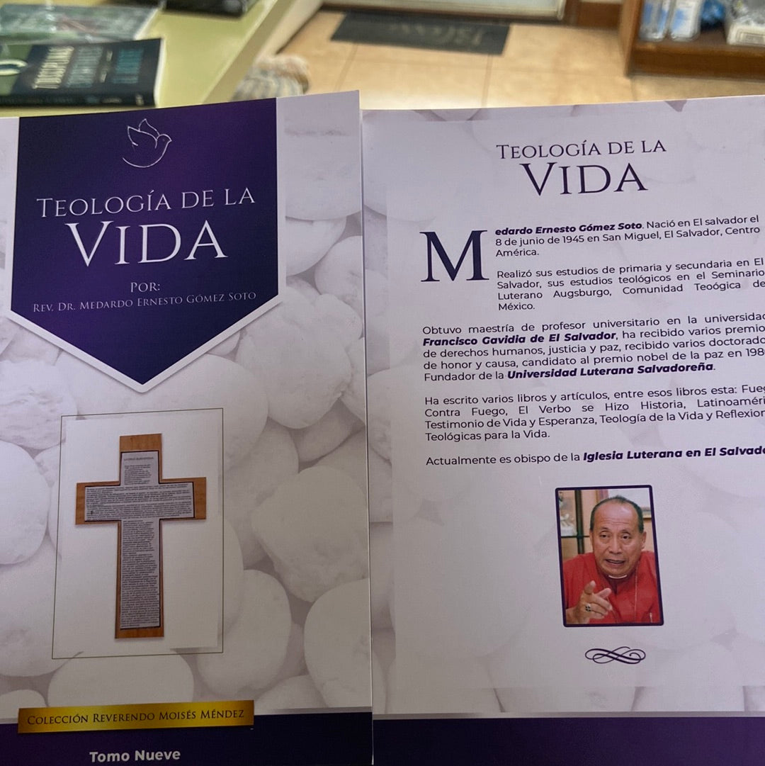 Teología de la Vida Dr. Medardo Ernesto Gomez Soto — disponible en La Librería del Evangelio