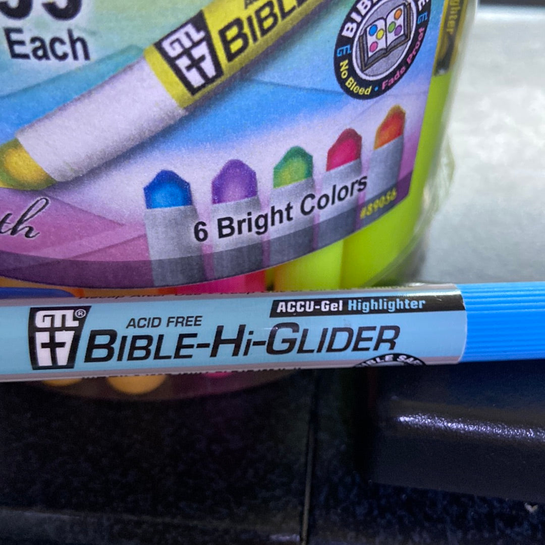 Accu Gel Highlighters blue