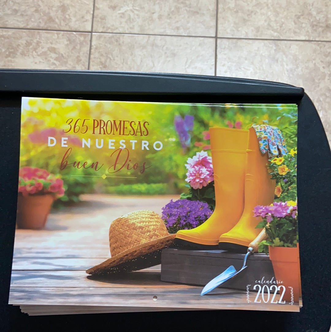 Calendario 2022 365 promesas de nuestro Buen Dios