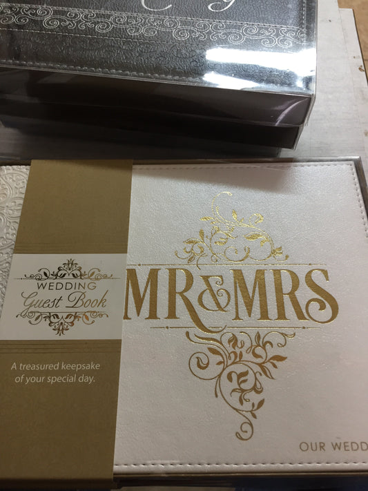 Wedding guest book