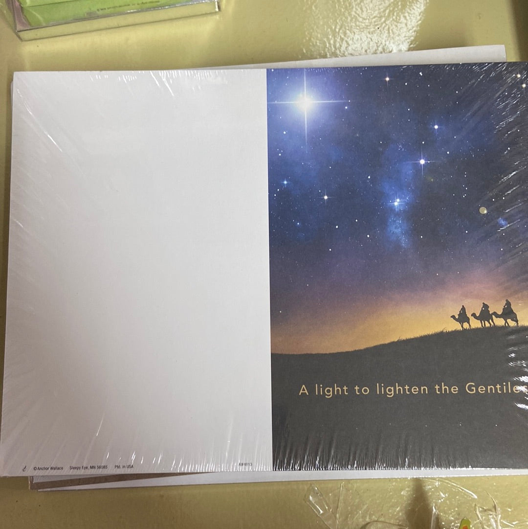 A light to lighten the Gentiles bulletin — available at The Gospel Bookstore