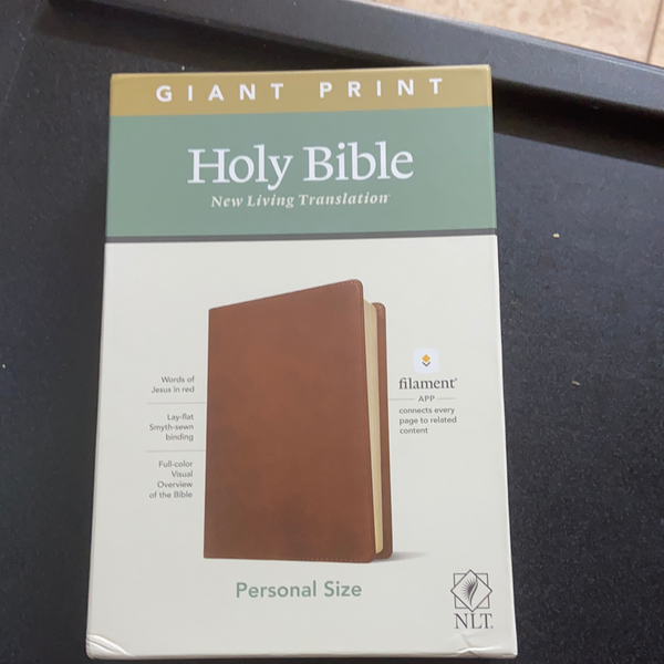 HOLY BIBLE NEW LIVING TRANSLATION GIANT PRINT