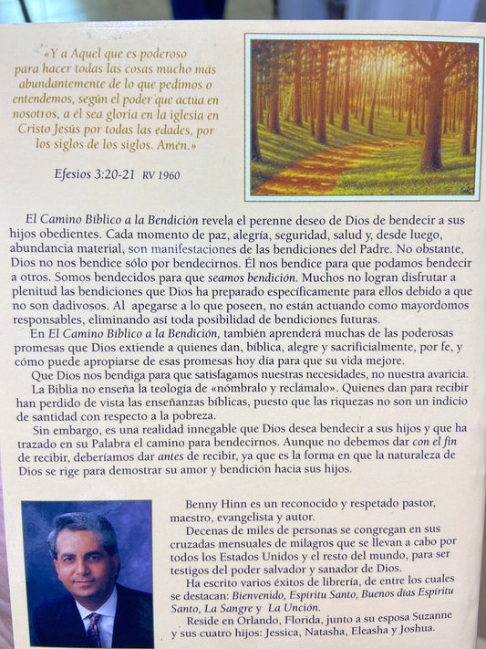 El camino Biblico a la Bendicion Benny Hinn — imagen 2, La Librería del Evangelio